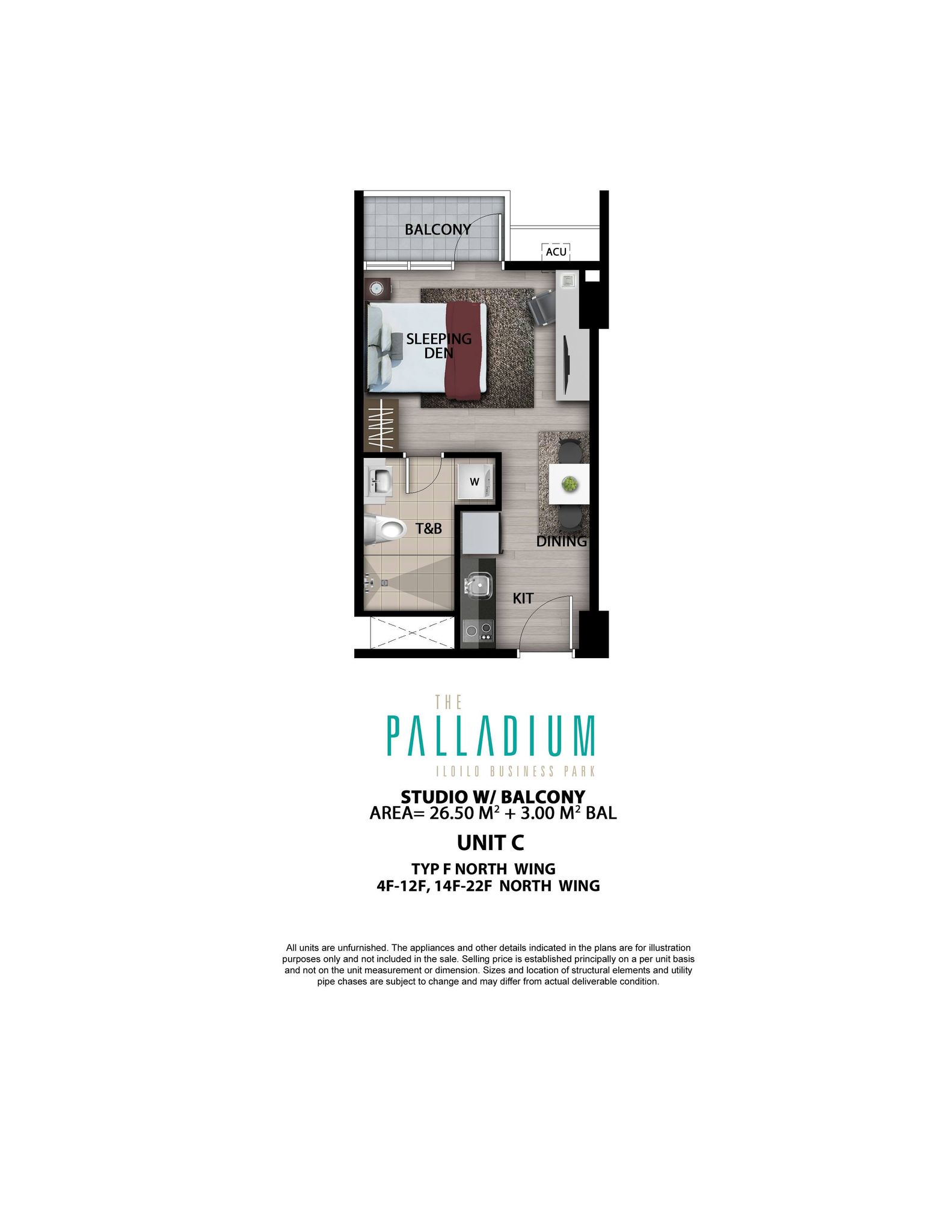 Picture of ThePalladium-Studio-Penthouse-Layout - Iloilo Condominiums